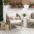 thumbnail image 5 of Mina Victory Aloha Indoor/Outdoor Natural 6" x 20" Throw Pillow, 5 of 9