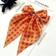 thumbnail image 2 of yunLXY Halloween Headband Under $5 Halloween Hair Bows Clips Cute Pumpkin Hair Clips Ribbon Bow Hair Barrettes Large Bowknot Witch Clips for Women Girls Halloween & Christmas Costumes One Size, 2 of 8