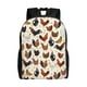 thumbnail image 1 of Balery Roosters and Chickens Mochila - Mochila Estilosa y Duradera para Laptop de 15 Pulgadas con Tela Oxford Impermeable, 1 of 8