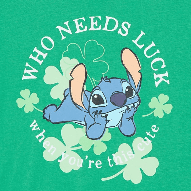 T-shirt Sanrio Hello Kitty – St Patrick's Day – Fille, Vert Kelly, Taille L (10-12 Ans)