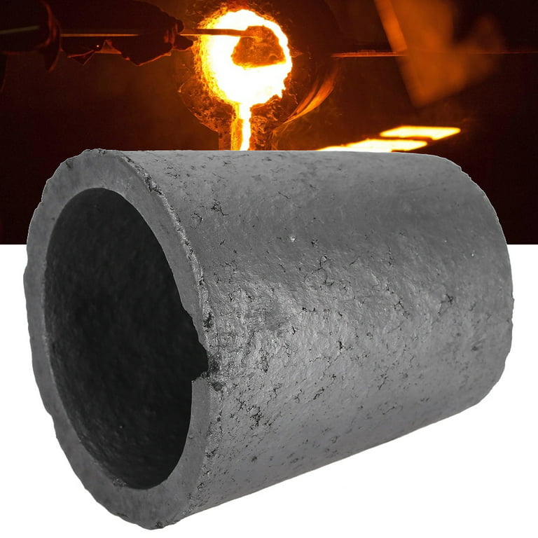 Ymiko Graphite Crucible, Metal Foundry Smelting Kit Melting Furnace, For  Gold For Silver 