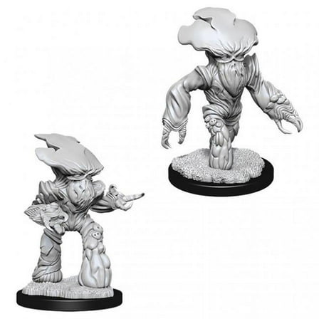 WizKids Myconid Adults Nozurs Marvelous Miniatures D&D Unpainted Mini WizKids Action Figure Set, 2 Pieces