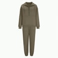thumbnail image 5 of Towmus Sweatsuits for Women Oversized Quarter Zip Pullover Womens Set 2 Piece Outfits Casual Jogger Pants Lounge Sets Tracksuits with Pockets, AG, 4XL, 5 of 5