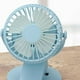 thumbnail image 2 of Naiovety Ventilador de mesa, miniventiladores portátiles de bajo ruido, rotación de 360 ​​grados, recargable por USB, refrigeración por aire para Electrodomésticos Azul Naiovety HA3468-03B, 2 of 6