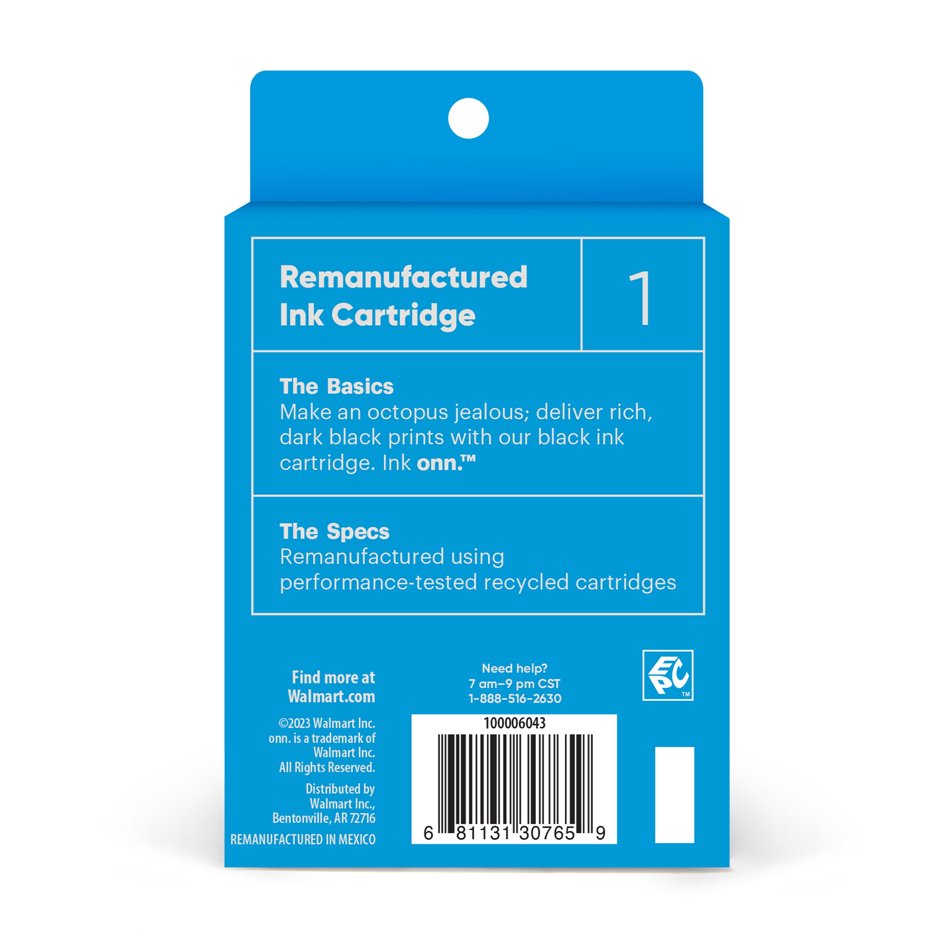 onn HP 564XL Printer Ink Cartridge, Black