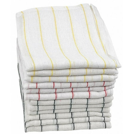

R & R Textile Glass Towel 15x25 Assorted Colors PK12 31600 31600 ZO-G5045293