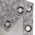 thumbnail image 4 of Ambesonne Grommet Curtain, , 50"x120", Taupe Grey and Dark Blue Grey, 4 of 5