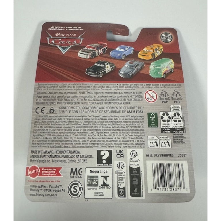 Disney Pixar Cars Floyd Mulvihill #70 Gasprin Metal 1:55 Scale