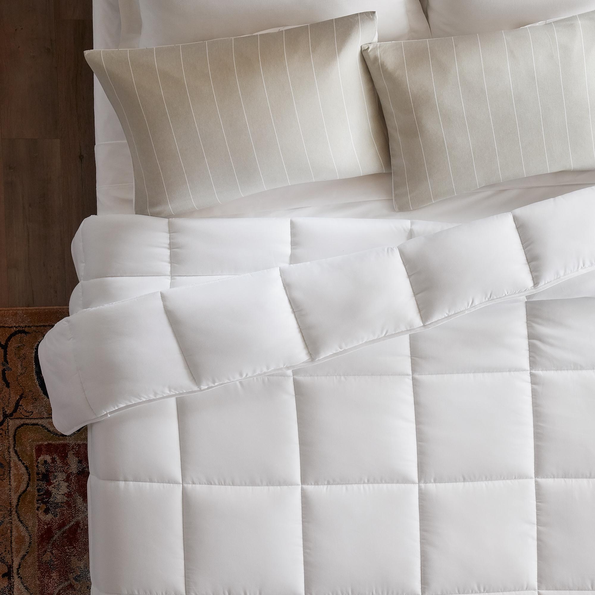 Rest Haven All-Season Down Alternative Comforter, Twin, White - image 3 of 10