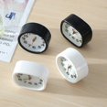 thumbnail image 4 of Analog Clock, Alarm Clock Battery Operated, Silent Non Ticking Desk Clocks for Kids Student, Clock for Bedroom with Night Light Function, Simple Styli, 4 of 5