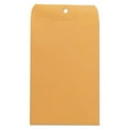 thumbnail image 3 of Kraft Clasp Envelope, #55, Square, Clasp/gummed Closure, 6 X 9, Brown Kraft, 100/box | Bundle of 5 Boxes, 3 of 7