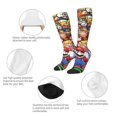 thumbnail image 4 of Sigee Mario Aa for Socks for Men Women Gifts for Him Boyfriend Teenage Boys Stocking Stuffers One Size, 4 of 7