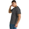 thumbnail image 2 of Hanes Essentials Unisex Cotton T-Shirt Charcoal Heather L, 2 of 5