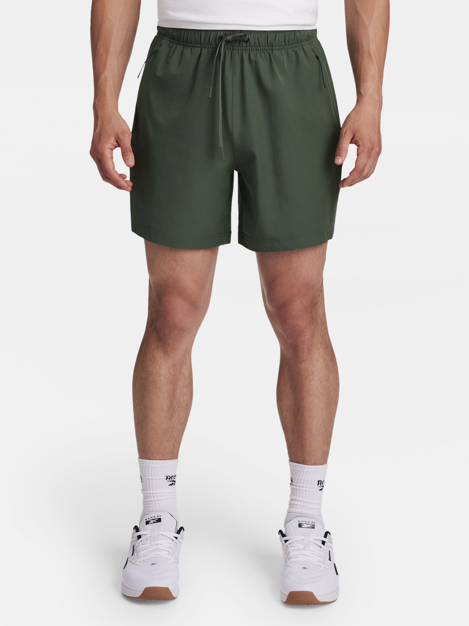 Reebok Men's and Big Men's Match Woven Short, 6" Inseam, Sizes XS-5XL