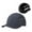 Navy Blue, variant on Lipstore Baseball Bump Cap Adjustable Long Brim Sun Hat for Biking Travel Backpacking Black