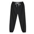 thumbnail image 3 of Gibobby Boys Cotton Active Jogger Drawstring Sweatpants Cute Pattern Cotton Sport Jogger Pants(Black,9-10 Y), 3 of 6