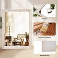 thumbnail image 5 of Anyrose 40.2"x30" Rectangular Wooden Framed Vanity Bathroom Mirror, White, 5 of 5