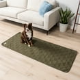 thumbnail image 2 of PetAmi Waterproof Couch Cover for Dogs, Waterproof Pet Blanket, Reversible Furniture Cover Sofa Protector for Pet Cat Bed, Washable Waterproof Blanket Dog Cover for Couch Seat, 30x70 Green, 2 of 8