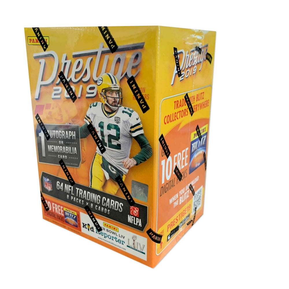 2019 Panini Prestige NFL Football Blaster Box Featuring 2019 Rookies