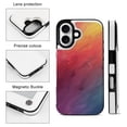 thumbnail image 6 of Compatible with iPhone 11 12 13 mini 14 15 16 Pro Max Plus Wallet Case with Card Holder, PU Leather Kickstand Card Slots Case ( Gradient Fade, iPhone 16), 6 of 7