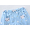 thumbnail image 7 of Little Hand Toddler Girl Pajamas Set Cat Summer Kids Pjs Cotton Sleepwear 3T, 7 of 7