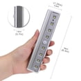 thumbnail image 3 of Automático ON / OFF Motion Sensor Night Light Dormitorio Baño Bathing Operated Gabinet LED Cartel France Lámpara de iluminación Accesorio Yuarrent HA012470-00B, 3 of 7
