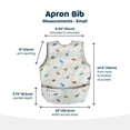 thumbnail image 4 of Tiny Twinkle Mess-Proof Apron Waterproof Food Bib | Baby & Toddler | PFAS, PVC, BPA and Phthalate Free, 4 of 10
