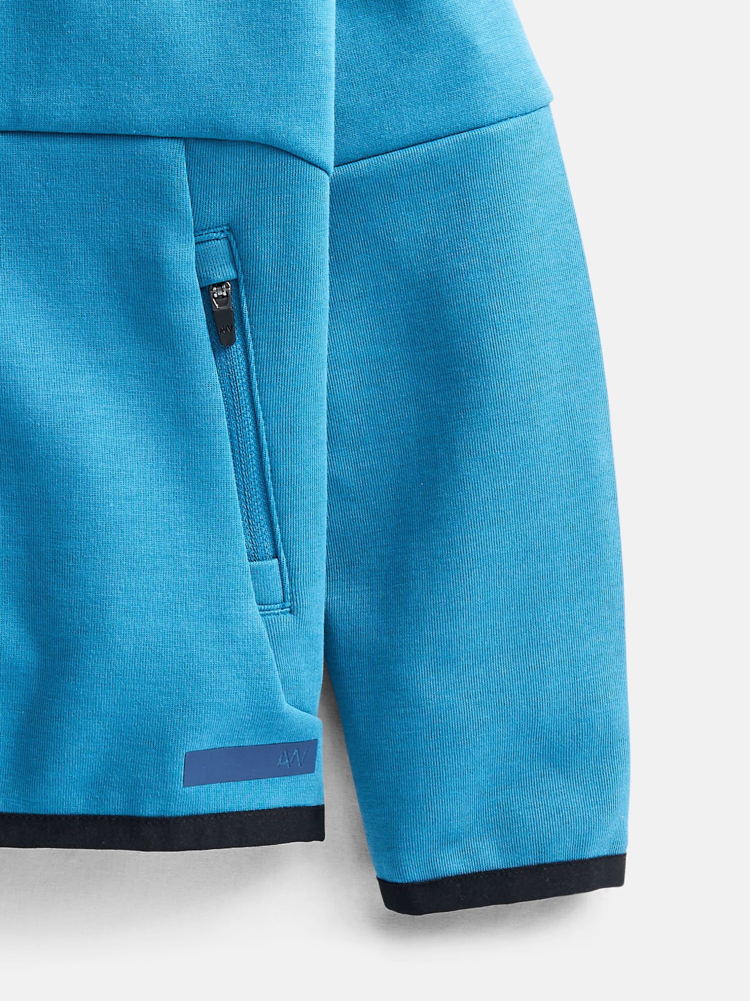 Athletic Works Boys' Double Knit Zip Front Jacket with Hood, Sizes 4-18 & Husky