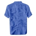 thumbnail image 2 of Chemise en Coton Respirante et Légère pour Hommes d'Été à Col Teint en Dégradé, 2 of 3