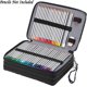thumbnail image 3 of Colored Pencil Case- 200 Slots Pencil Holder Pen Bag Large Capacity Pencil Organizer with Handle Strap Handy Colored Pencil Box, 3 of 5