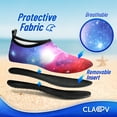 thumbnail image 6 of Claev Unisex Water Shoes, Lightweight Quick-Dry Aqua Socks, Casual & Dress Shoe, Black, Size 10, 6 of 8