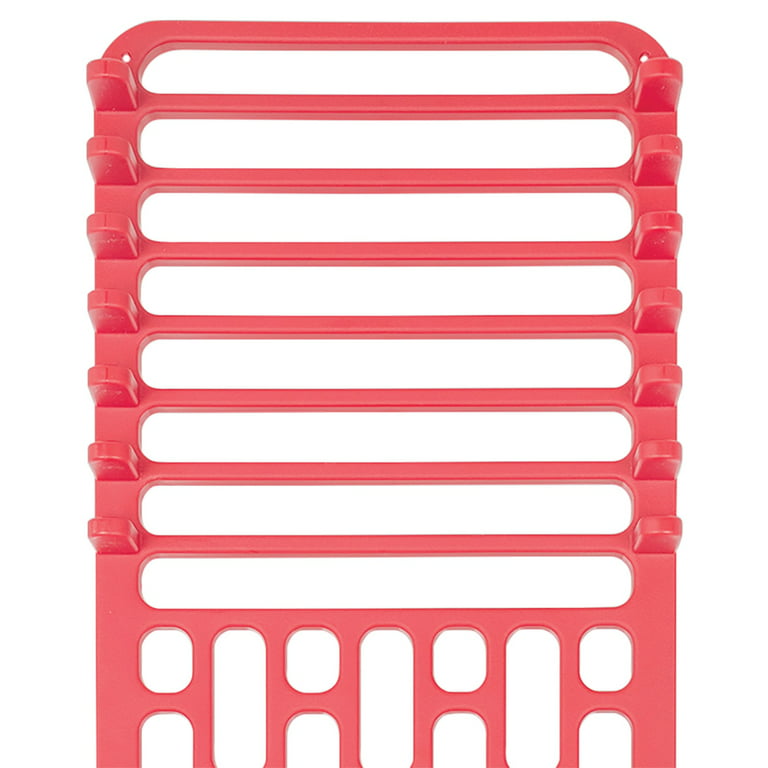 Cuisinart 18US6251RED Dish Drying Mat with Rack (Red)
