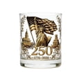 thumbnail image 2 of Creatine Patriotic 250th Anniversary Whiskey Glass Perfect For Independence Day, 2 of 6