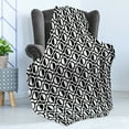 thumbnail image 4 of Black and White Soft Flannel Fleece Blanket, Lattice Pattern with Geometric Circles and Lines Abstract Monochrome Grid, Cozy Plush for Indoor and Outdoor Use, 50" x 60", Black White, by Ambesonne, 4 of 5