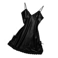 thumbnail image 3 of de Noche Ropa de Dormir de Cuello V Tirante de Espaqueti Ajustable de Día de San Valentín para Mujer S Salvador  Ropa de dormir con cuello en V para mujer, 3 of 10