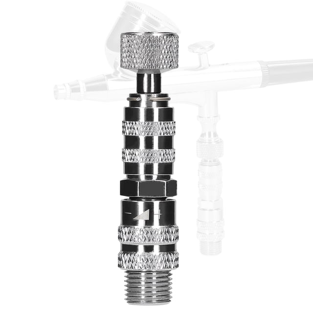 Amdohai T119 1/8 Interface Quick Release Coupler with Air Pressure Control Function Airbrush Spring Lock Connector