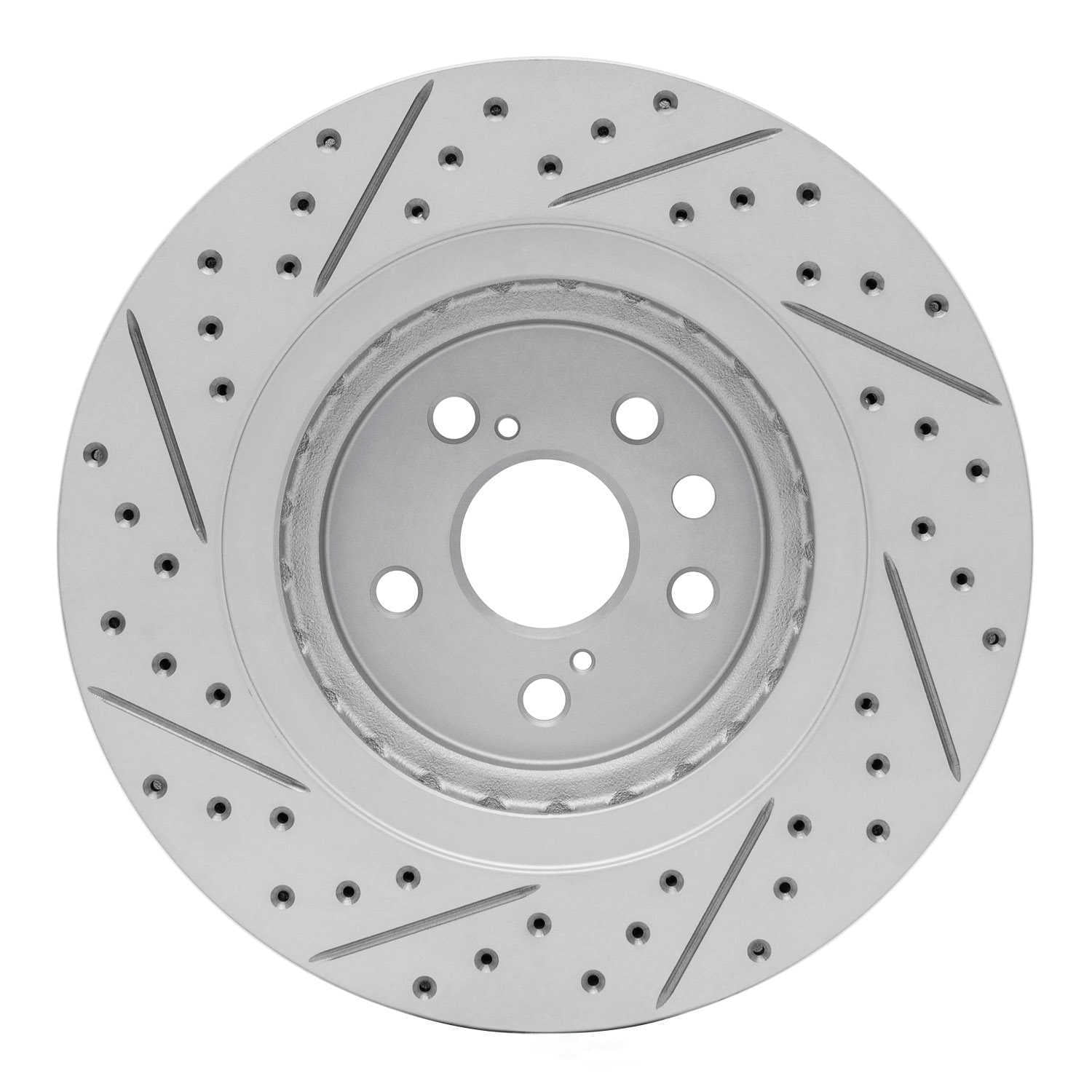 Dynamic Friction Company 830-75066R DFC Geoperformance Rotor - Drilled & Slotted