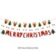 thumbnail image 3 of Uuiauoio Christmas Banner Garland , Festive Hanging Decor Set with Tree Star Ornament Designs, Holiday Party Decoration for Window Mantle Fireplace Wall Display, String Banner for Home Decor, 3 of 7