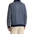 thumbnail image 2 of Tommy Bahama Men's Agave Azul Shawl Pullover (S, Indigo), 2 of 3