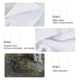 thumbnail image 5 of 2 Pieces Bathroom Towels Kitchen Towels Velcro Hand Wipes Dish Cloths & Dish Towels Washroom Towels Face Towel Hand Wipes Gray Wolf, 5 of 7