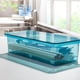 thumbnail image 5 of Advancent Caja de plástico para utensilios, soluciones de almacenamiento que ahorran espacio y fácil acceso, caja de almacenamiento de vajilla Cocina y Comedor Azul, 5 of 6
