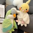 thumbnail image 3 of Parrot Plush Hand Puppets Realistic Parrot Stuffed Animal Plush Hand Puppets Role Play Interactive Toy For Kids Adults Muppets, 3 of 9