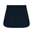 thumbnail image 4 of Girl's Skorts Skirts High Waisted A Line Uniform Skirts with Built-in Shorts Golf Skirts for Girls (Navy), 4 of 5