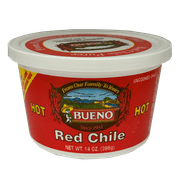 Bueno Foods Hot Puree Red Chile, 14 oz (Frozen tub)