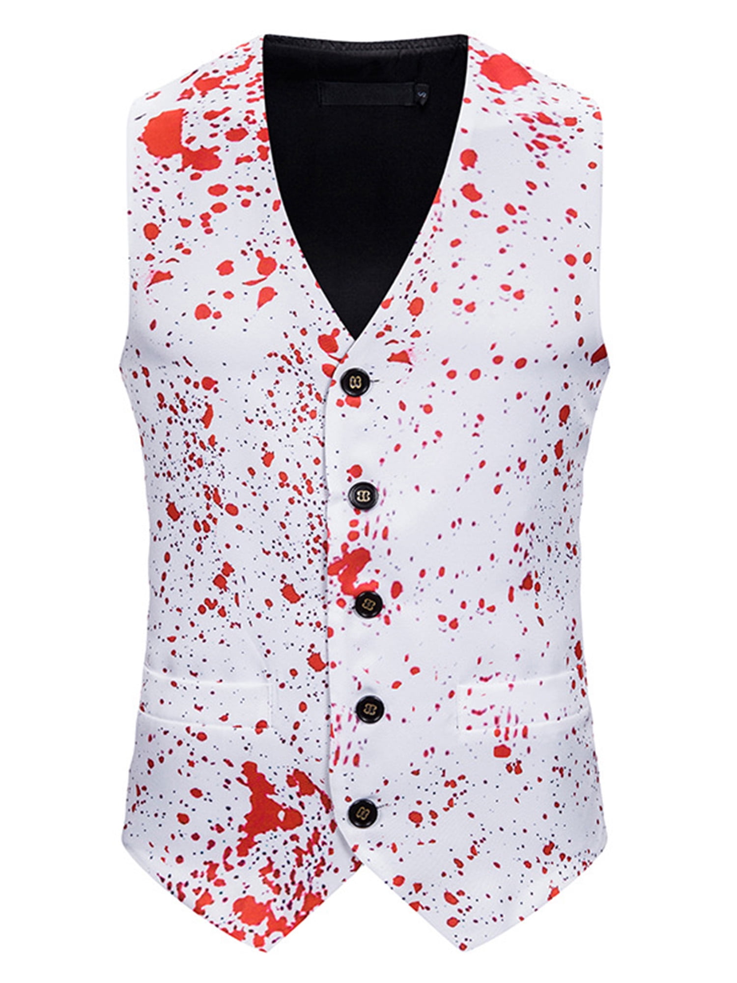 Men's Slim Fit Dress Vest V-Neck 