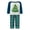 Ivory Kid, variant on Family Matching Christmas Pajamas Set Tree Letter Print Tops and Plaid Pants Holiday Sleepwear