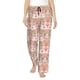 thumbnail image 1 of Fotbe Swan Couple Pantalones de Pijama para Mujer, Pantalones de Dormir, Pantalones Pj con Cordón y Bolsillos-Large, 1 of 6