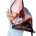 thumbnail image 2 of Captain America 4-theme Drawstring Backpack Sports Gym Bag Water Resistant String Bag Cinch Bag12"X16"（30X40cm）, 2 of 6