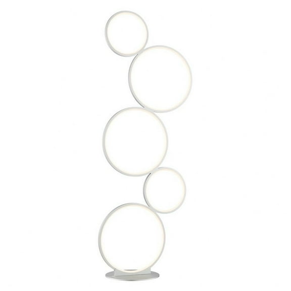 Lite Source Ls-83755 Fedora 45" Tall Led Novelty Floor Lamp - Silver