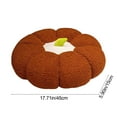 thumbnail image 3 of CREATITOY Pumpkin-Shaped Floor Cushion with Backrest - Non-Slip Lazy Seat Pad for Living Room TatamiBay Window Indoor Lounge, 3 of 6